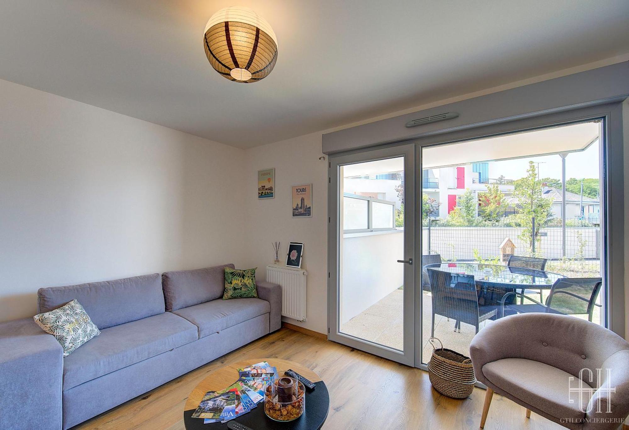 Apartamento Le Camelia Proche Aeroport Tours Exterior foto