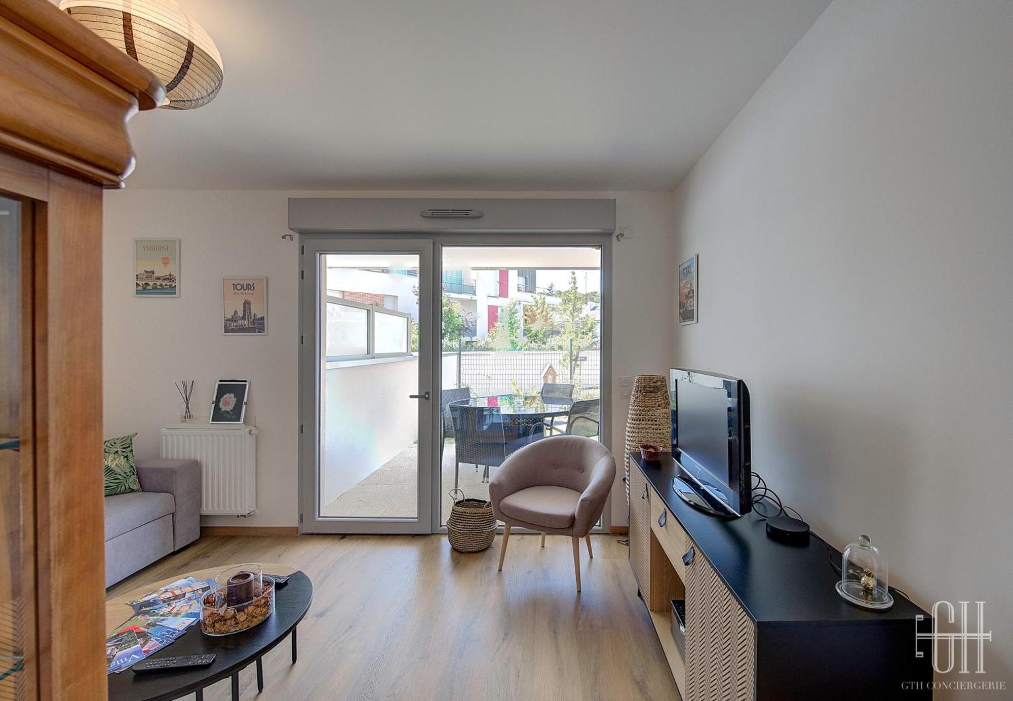 Apartamento Le Camelia Proche Aeroport Tours Exterior foto