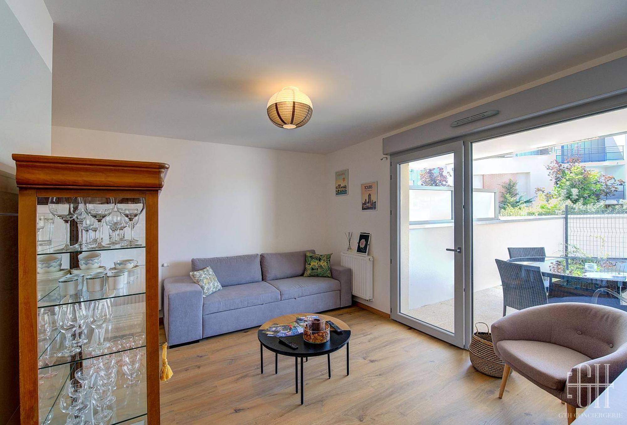 Apartamento Le Camelia Proche Aeroport Tours Exterior foto